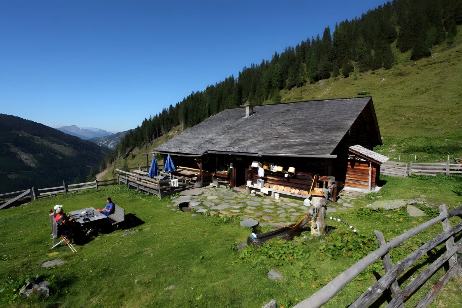 Bilder der Hühnerkaralm in Hüttschlag im bekannten Großarltal - Tal der Almen